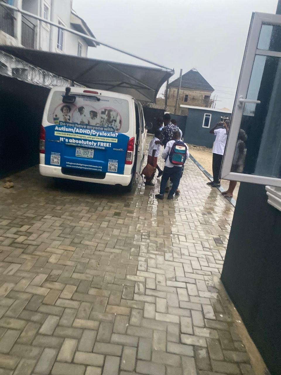 CLSN transport vehicle ready for client pickup